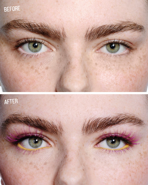 False Advertising - Faux Colored Lashes